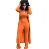 Comércio exterior da Amazon europeu e americano terno feminino roupa de verão novo três peças capa mais colete calça pantalona roupa para balada