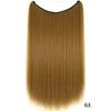 Peruca de comércio exterior europeia e americana linha de pesca feminina cortina de cabelo longo cabelo liso natural sem costura fabricantes de adesivo de cabelo manchar peruca de fibra química