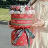 Papel de regalo para ramo de Navidad, papel de regalo de manzana para Nochebuena, papel de regalo de flores, regalo de flores, papel de regalo impermeable DIY