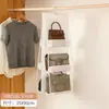 Saco de Armazenamento Saco Pendurado Pendurado Oito Lados Duplos Transparente Seis Camadas Saco de Armazenamento Quarto Guarda-Roupa Saco de Armazenamento Saco de Pó