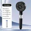 Chuveiro Turboalimentado Duplo Turbo Super Pressão Grande Fluxo de Água Banheiro Doméstico Conjunto de Chuveiro