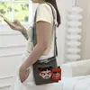 Celebración de Internet de Verano HINEZHA Bordado Popular Moderno Bolsa de Nylon para Teléfono Móvil Ocio Transfronterizo Combinación con Todo Bolso de Hombro para Ir al Trabajo