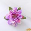 Tocados tipo Flor Hawaiana Crisantemo Camelia Pinza de Borde Vestido de Novia Dama de Honor Peinado Playa Hanfu Tocados Flor