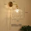 Lámpara de pared Retro Cable Nórdica bed & breakfast mesita de noche comedor comedor cafetería vidrio Net red con interruptor lámparas