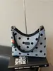 Bolso de Tote de Lunares Nuevo 2026 para Mujer, Gran Capacidad, Elegante Bolso de Hombro, Alto Valor Estético, Bolso de Mano de Moda para el Trabajo y los Viajes Diarios