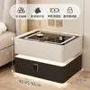 Mesita de Noche Inteligente Moderna Minimalista de Madera Maciza con Lujo Ligero Multifuncional Carga Inalámbrica Bluetooth Mesita de Noche Inteligente