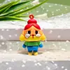 Directo de fábrica muñeca llorona linda caricatura burbuja Colgante de llavero mate muñeca de bolsa llorona pequeña caja sorpresa estudiantes moda juego