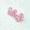 UV Colorido Jalea Luminoso Mariposa Volando DIY Cadena para Teléfono Móvil Accesorios para el Cabello Colgante para Bolso Accesorios de Joyería Material Cuentas Creativas