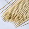 Palillo de bambú desechable Zibo barbacoa palito de bambú Guandong hervido perrito caliente cordero cuerda fruta tenedor tazón pollo palabra caliente