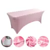 Mantel Elástico para Mesa de Fiesta Transfronterizo Mantel Rectangular para Mesa de Cóctel Boda Banquete Mesa de Vino Mesa de Postres al Aire Libre
