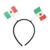 Diademas con Bandera del Mundial para Fans Animando, Decoraciones para Fiestas Festivas, En Stock de Fábrica, Transfronterizo EE. UU.-Canadá-México