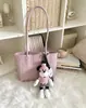 Misma Fuente que una Marca Cierta ~ Bolso de Hombro Tejido a Mano con Asa Larga, Bolso de Mano para Mujer, Bolso Tejido de Gran Capacidad para Viajes, Múltiples Formas de Llevar