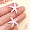Color Acero Inoxidable Conservador de Color Dorado Doble Cara Esmalte Gota de Aceite Lunares Estrella de Mar Colgante DIY Collar Pulsera Accesorios de Joyería