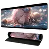 Fornecimento Direto da Fábrica Mouse Pad de Anime para Jogos Tamanho Grande Tapete Resistente a Manchas Tapete para Mesa de Computador Antiderrapante Proteção para o Pulso Teclado Pad