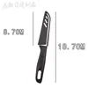 Cuchillo para Fruta de Acero Inoxidable Pelador Doméstico de Plástico Cuchillo para Cortar Melón y Fruta Pelador Regalo Suministro de Tienda de Un Yuan