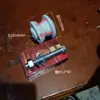 Fio de contas de cerâmica moldura de código de rua terminal vaso de cerâmica cordão isolador suspenso tipo pilar garrafa de cerâmica prego de ranhura dupla parede porcelana