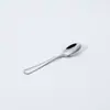 Cuchara de acero inoxidable n.° 1010, juego de cuchillo y tenedor para comida occidental, cuchara de mango largo, vajilla de hotel, regalo creativo, logotipo imprimible