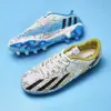 Chuteiras de Futebol Femininas com Travas Novas, Chuteiras de Futebol com Travas Curtas para Alunos do Ensino Fundamental e Médio, Chuteiras de Futebol Infantis com Travas Quebradas, Chuteiras de Futebol Masculinas para Treino Transfronteiriças, Outras Chuteiras de Futebol Masculinas