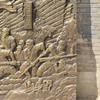 Escultura de Relieve de Vidrio a Gran Escala para Exteriores con Figuras tipo Cobre, Muro Cultural, Paisaje de Parque Cultural Estilo Chino, Paisaje de Relieve de Fibra de Vidrio