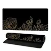 Mouse Pad Gamer de Plantas e Flores, Pad de Teclado de Mesa Extra Grande, Mouse Pad Espesso Antiderrapante, Fornecimento Direto da Fábrica