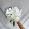 Lirios Artificiales, Flores de Seda, Decoraciones de Boda, Decoraciones Exteriores para Hogar y Hotel, Flores Falsas, Venta Directa del Fabricante