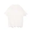Camiseta Masculina Manga Curta Gola Redonda, Top Masculino Soltinho Fresco e Casual, Camisa Base Dopamina da Moda de Marca de Luxo para Homens