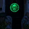 YGTYU520 Transfronterizo Luminoso Halloween Acrílico Listado Halloween Calavera Luminosa Listado Decoración