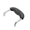 Olla de baquelita con forma de cuerno de loto, universal, gruesa, con asa para olla, antiescaldaduras, con doble orificio, asa doble, asa auxiliar, accesorios para ollas.