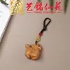 Pingente Ano do Cavalo Arco-Íris Arte Ming Xianyuan Cavalo Criativo do Zodíaco com Bolsa da Sorte Chaveiro Pingente de Bolsa Estilo Casal