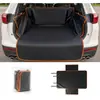 Tapete de Porta-Malas de Carro, Tapete para Pets de Carro, Tapete Anti-Sujeira e Anti-Risco para Gatos e Cachorros, Tapete Ampliado para Banco Traseiro, Tapete à Prova d'Água, Almofada de Assento para Pets