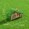 Accesorios de resina para casa de duendes de micro-paisaje de producto nuevo transfronterizo, decoración de jardín DIY, adornos pequeños para coche