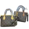Louis Fanghua Bolso Bandolera Cesta de Verduras Bolso para Mujer 2025 Nuevo Bolso Tote Pequeño Estampado Retro Bolso de Hombro Bolso Cruzado