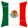 Fronha de Almofada com Bandeira Nacional da Copa do Mundo de 2026 para Sala de Estar Sofá Mesa de Cabeceira Capa de Almofada Estampada Digitalmente Fábrica Atacado