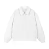 Ropa para Hombre Acu Camisa Polo de Piqué de Color Sólido con Cuello Solapa Camiseta de Manga Larga para Hombre Otoño 2026 Top Sencillo de Manga Larga Liso