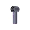 Ventilador de Mão Portátil USB Novo T35 com Rolo, para Uso Externo, Display Digital de 199 Velocidades, Turbina de Alta Velocidade, Pequeno Ventilador