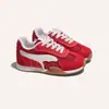 Zapatos Infantiles Rojo Suela Blanda Zapatos Estilo Alemán para Niñas Estudiante 2026 Otoño Nuevos Malla Transpirable Zapatos Deportivos para Niños