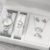 Comercio Exterior Transfronterizo Explosiones Moda Casual Reloj de Correa de Acero para Mujer Balanza Digital Simple Reloj de Cuarzo para Estudiante