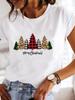 Camiseta Manga Curta Estampa Gráfica Roupas Vestuário Mulheres Gato Ca