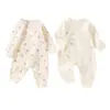 Mameluco de mariposa antibacteriano ultrablando de 10A para bebé, mameluco de algodón puro para recién nacido, traje de una pieza para gatear para recién nacido de todas las estaciones, clase A