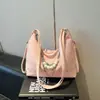 Mochila Estrela Estilo Coreano para Mulheres 2026 Nova Mochila com Corrente e Laço para Passeios Viagens Bolsa Tote Transversal