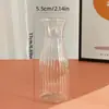 Venta al por mayor transfronteriza Jarrón de plástico Decoración de escritorio para el hogar Contenedor decorativo para arreglo floral de alféizar Transparente Anticaídas y duradero