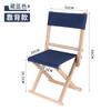 Madera Maciza Pino Hoja Caída Exterior Barbacoa Silla Plegable Respaldo Plegable Venta al por Mayor Mazar Silla Plegable Portátil Lona