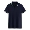 Ropa de Trabajo Personalizada para Meseros de Primavera y Verano Camisas Polo Restaurante Ropa de Trabajo para Catering de Hombres y Mujeres Camiseta Blanca de Manga Corta Uniformes de Trabajo