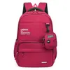 Mochila Casual Personalizada Simple para Estudiante de Secundaria Preparatoria Universidad Moda Mochila de Gran Capacidad para Mujer Personalización en Lotes Pequeños