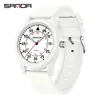 Reloj Especial de Enfermera Sanda para Mujer, Simple, de Moda, Resistente al Agua, Silencioso, con Manecillas Simples, Reloj de Cuarzo