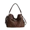 Bolso Tote de Gran Capacidad Estampado de Leopardo para Mujer 2026 Nuevo Bolso de Hombro Casual Bolso Cruzado de Moda de Alta Gama