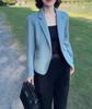 24990 Da Ai Mei Yi Yuan 2026 Otoño Nuevo Blazer de Lana Moderno de Corte Entallado para Mujeres Menudas
