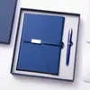 Caderno A5 com Logo Personalizável, Capa Dupla para Escritório, Bolso Interno, Bloco de Notas, Copo Térmico, Conjunto de Guarda-chuva
