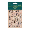 Redanco5D Embutido Popular Adesivo para Nail Art Halloween Caveira da Morte Decalque Estéreo para Unha Dr1285