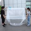 Saco PE à prova de umidade com fundo quadrado saco plástico grande com fundo quadrado saco de armazenamento para colchão sofá móveis saco transparente à prova d'água e de umidade